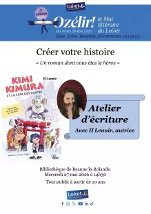 Atelier d'écriture avec H Lenoir, autrice