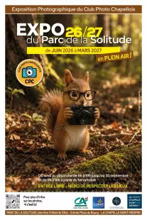 Exposition photographique en plein air 2026/2027 du club photo Chapellois