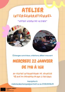 Atelier créatif intergénérationnel