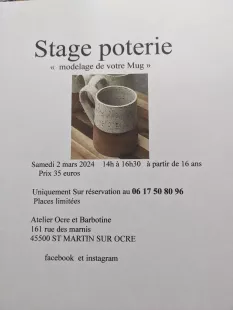 Stage POTERIE 