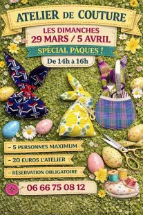 Atelier couture spécial Pâques