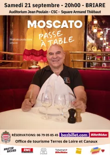 Spectacle : Moscato passe à table !
