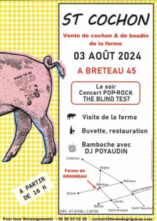 La Saint cochon à la ferme de Grigneau
