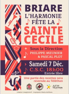 Concert de la Sainte Cécile avec l'harmonie de Briare