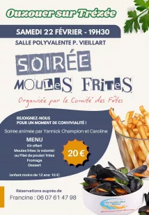 Soirée moules-frites dansante