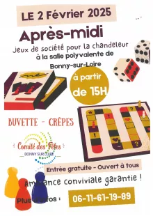 Chandeleur et jeux de société