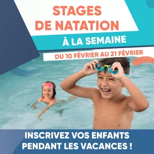 Stages de natation à la semaine