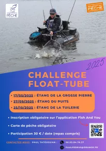 Pêche : challenge float-tube