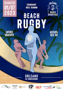 Trophée de beach rugby - La Rose des Sables