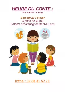 L'Heure du conte : lectures de contes