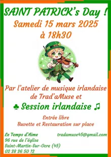 Soirée Saint Patrick's Day !