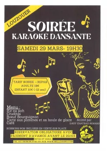 Soirée Karaoké Dansante