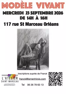 dessin d'après modèle vivant