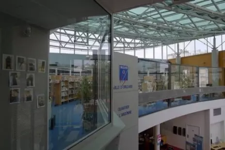 Visite de la médiathèque Argonne