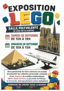 Exposition LEGO à Chevry-sous-le-Bignon