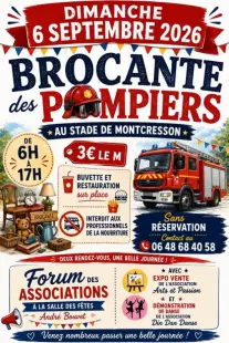 Brocante des pompiers