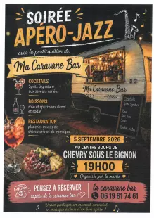 Soirée Apéro-Jazz à Chevry-sous-le-Bignon