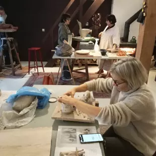 Stage de modelage avec Natacha Mondon