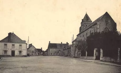 L'histoire des rues et bâtiments du centre-bourg d'Ingré