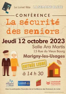 Conférence pour la sécurité des Seniors