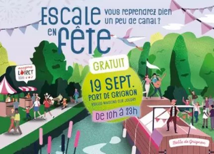 Escale en fête : la grande fête du canal d'Orléans !
