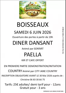diner dansant paella