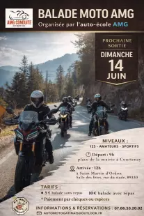 Balade moto AMG