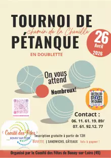 Tournoi de pétanque amical