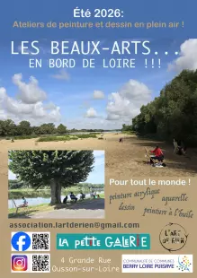 Les Beaux Arts en bord de Loire : ateliers de peinture à l'huile