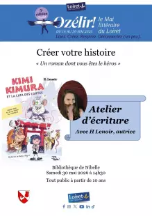 Un atelier d'écriture avec H Lenoir, autrice