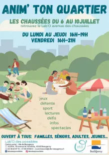 Anim' ton quartier : Les Chaussées! ouvert à tous