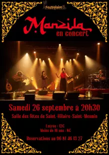 MANZILA en concert à St Hilaire St Mesmin
