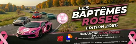 Octobre Rose - Les Baptêmes roses