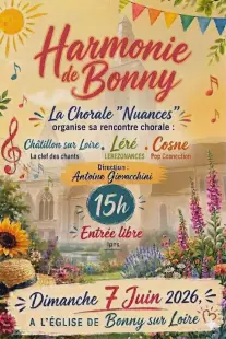 Concert de l'Harmonie de Bonny avec la chorale
