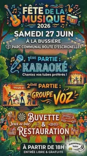 Fête de la musique avec le groupe 
