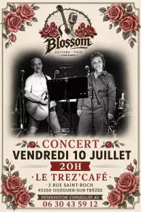 Concert guitare et voix avec Blossom