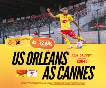 MATCH US ORLEANS / AS CANNES