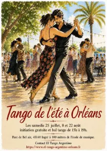 Tango de l'été à Orléans