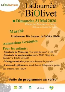 La journée BiOlivet 2026