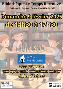 Animations autour du jeu d'échecs