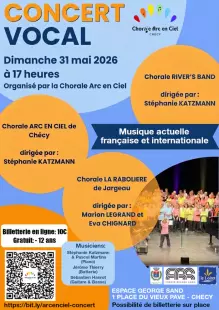 concert vocal de variétés françaises et internationales