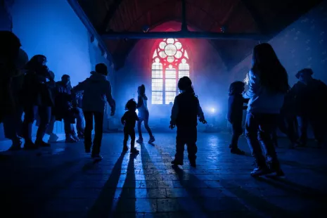 Lumières de Noël au Château de Beaugency