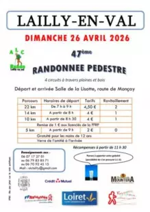 47ème randonnée pédestre - Lailly en Val