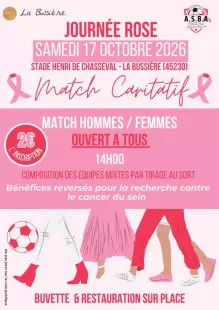 Octobre rose - Match de football caritatif