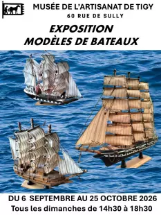 Exposition : MODÈLES DE BATEAUX