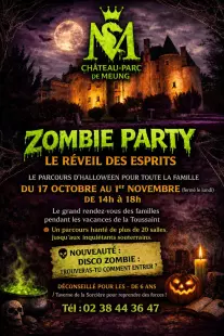 Halloween au Château de Meung : la Zombie Party !