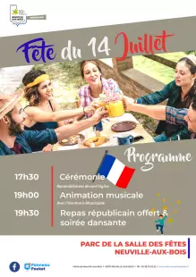 Fête du 14 juillet - Neuville-aux-Bois