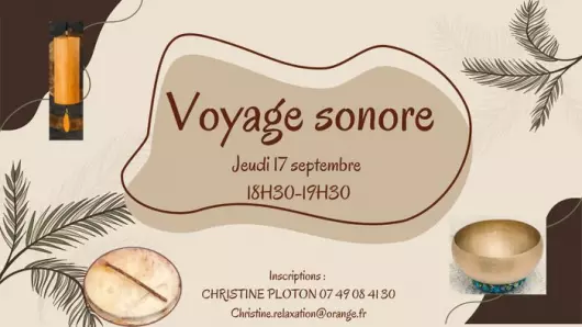 VOYAGE SONORE