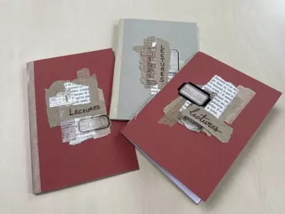 Atelier : Création d’un mini carnet de lecture