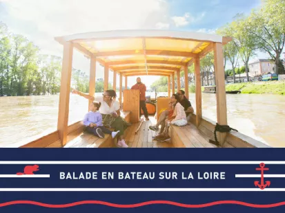 Balade en bateau sur la Loire